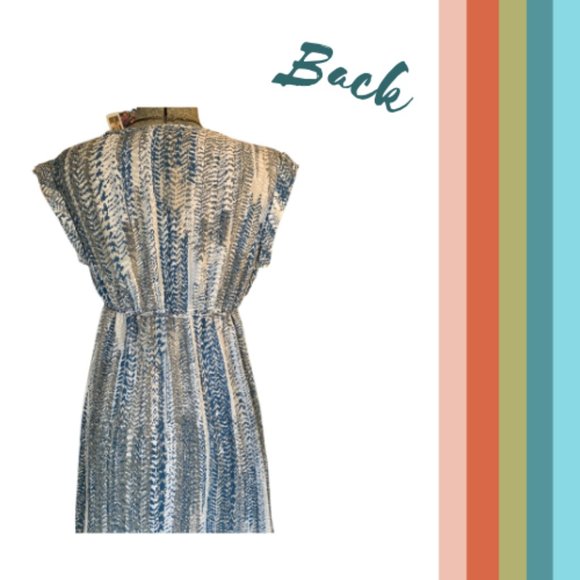 Beautiful Long Capped Sleeve Blouse (Tunic) - Picture 3 of 4